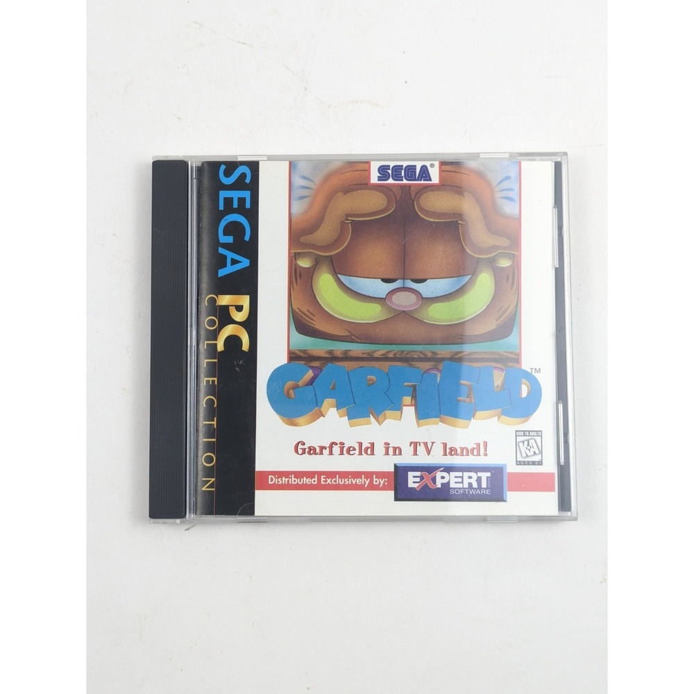 Garfield In TV Land ! Sega Entertainment CD-ROM